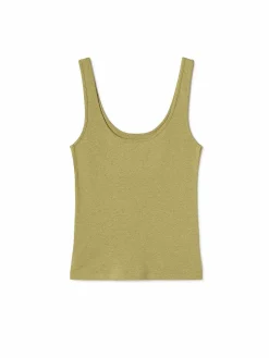 Recyceltes Rib-Tanktop