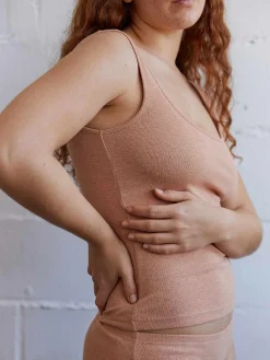 Recyceltes Rib-Tanktop