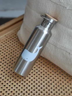 Thermoflasche Kontrast Wal